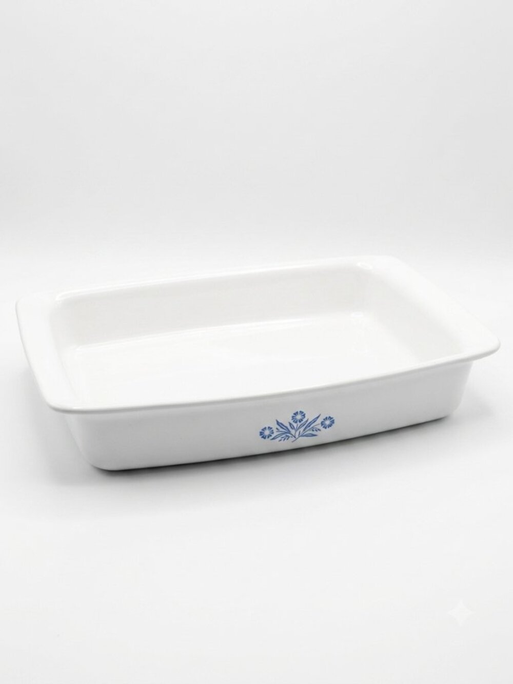 Vintage Corning Ware Cornflower Blue 2 3/4 QT Roasting Pan Baking Dish P-332